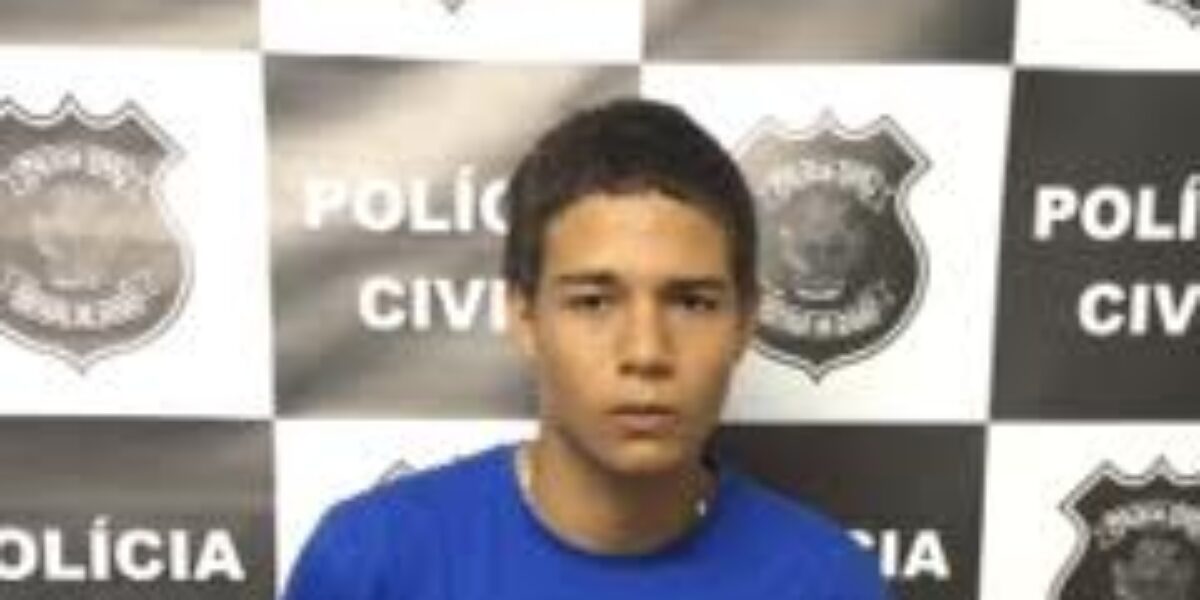 Jovem é preso suspeito de matar mototaxista em Caldas Novas