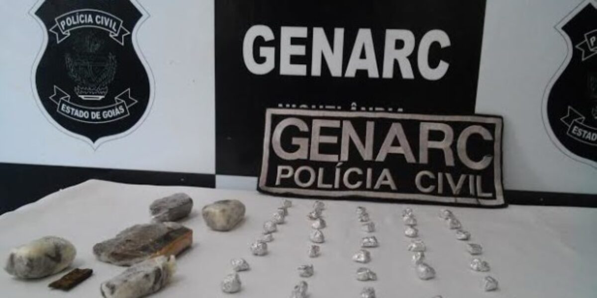 GENARC de Niquelândia apreende drogas durante operação