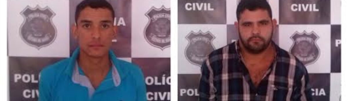 Dupla de foragidos é presa em Cromínia