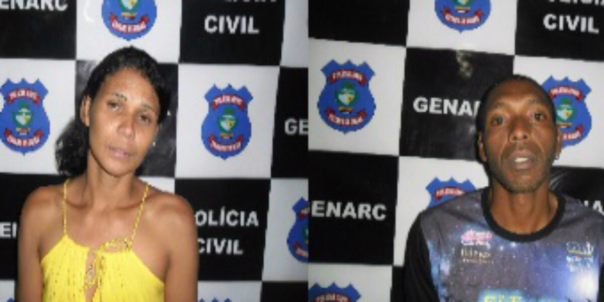 Dupla suspeita de matar idosa em Posse é presa