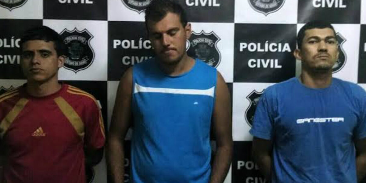 Em Valparaíso, três são presos por receptação e desmanche