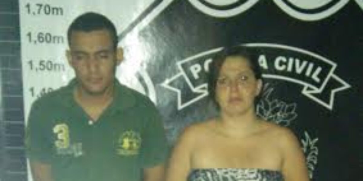 Casal suspeito de homicídio em Brazlândia (DF) é preso em Goianésia