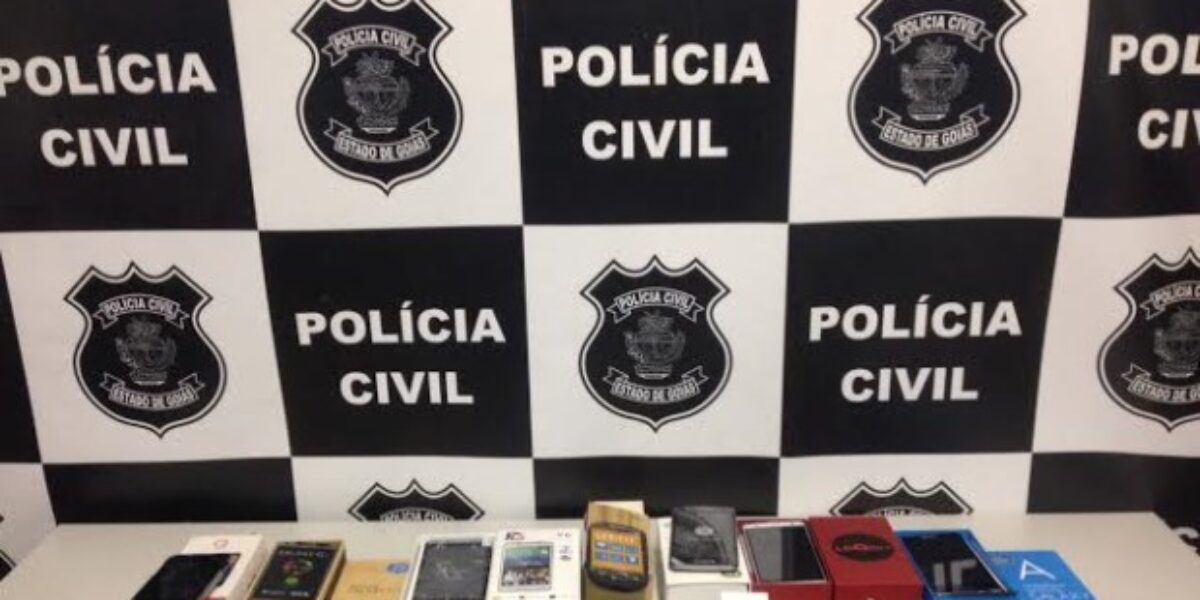 Polícia Civil de Morrinhos apreende celulares falsificados