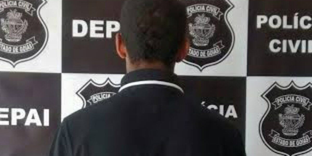 DEPAI de Luziânia apreende menor suspeito de estupro