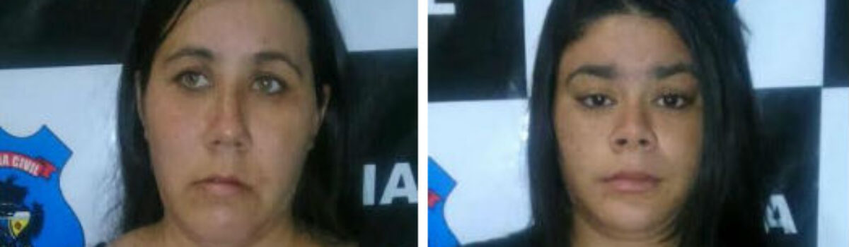 Em Valparaíso, mãe e filha são presas por furto a comércio