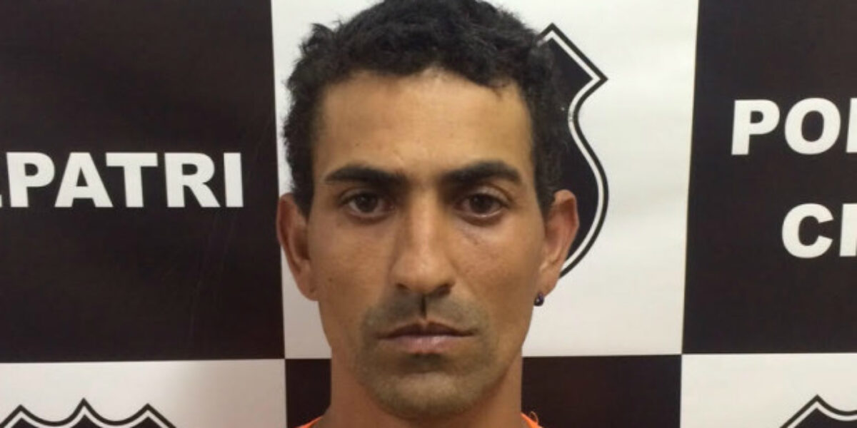 GEPATRI de Itumbiara prende autor de crimes ocorridos em Cachoeira Dourada