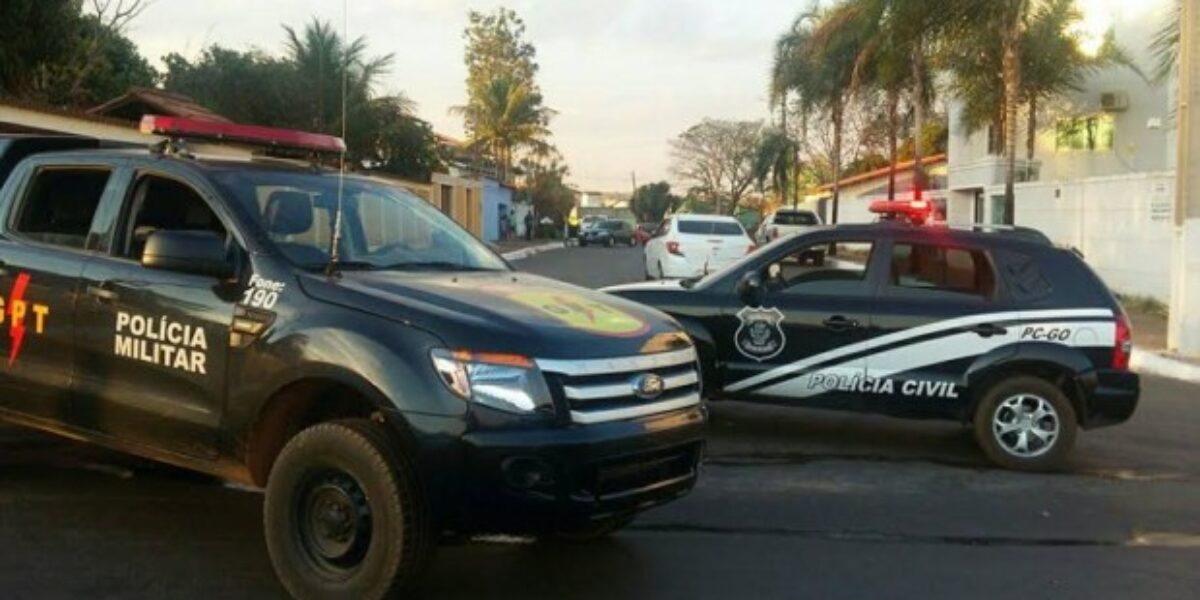 Polícia Civil, PM e Bombeiros fazem ação conjunta em Luziânia