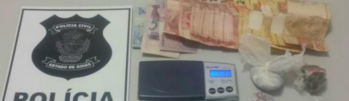 Em Morrinhos, Polícia Civil prende mulher por tráfico