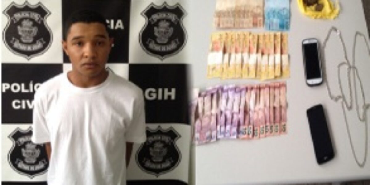 Mais um traficante é retirado das ruas de Planaltina de Goiás