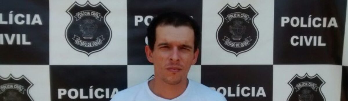 Homem que matou rival com 12 facadas é preso em Itumbiara