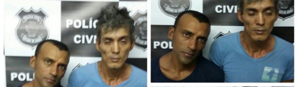 Presos envolvidos em furto a estabelecimento comercial em Caldas Novas