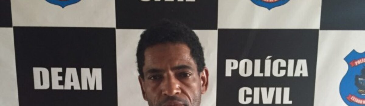 Pedreiro que atacou mulher com 26 facadas é preso pela Deam de Aparecida de Goiânia