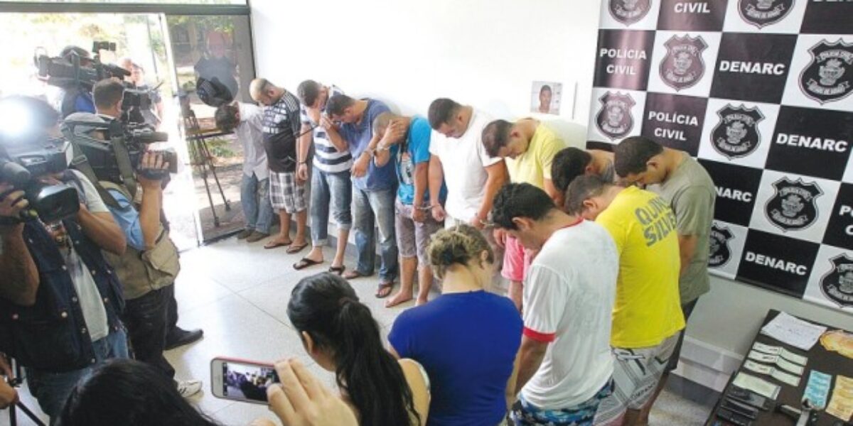 DENARC prende 15 suspeitos de integrarem quadrilha de tráfico do Estado