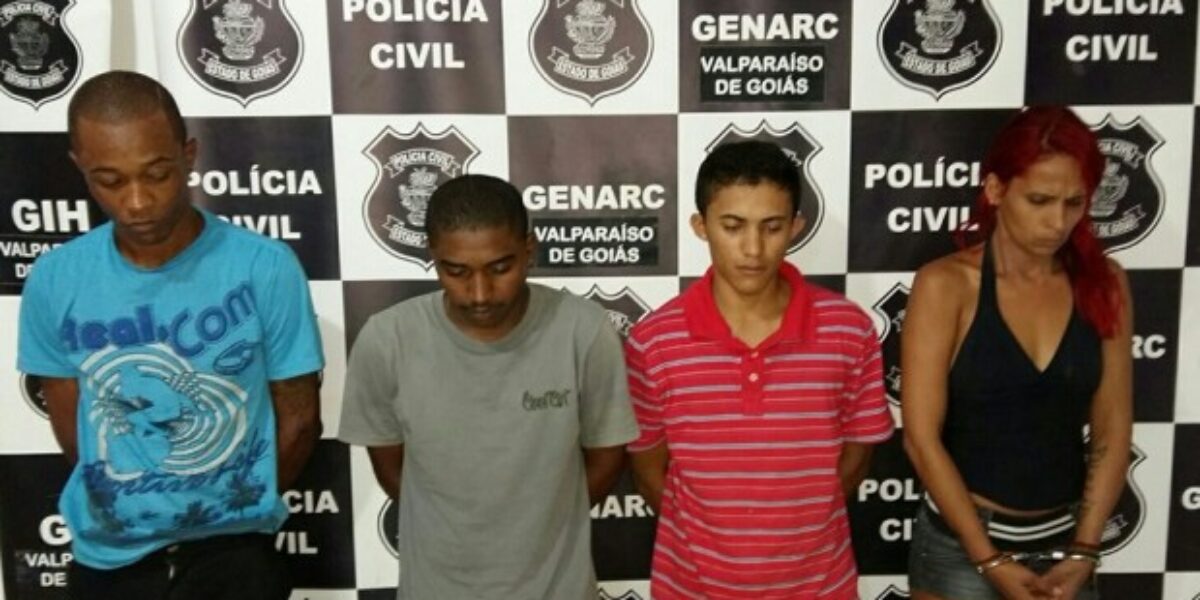 GENARC de Valparaíso prende quatro suspeitos de tráfico de drogas