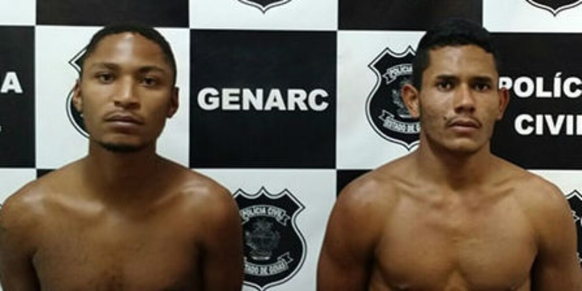 GENARC de Águas Lindas prende dupla de traficantes