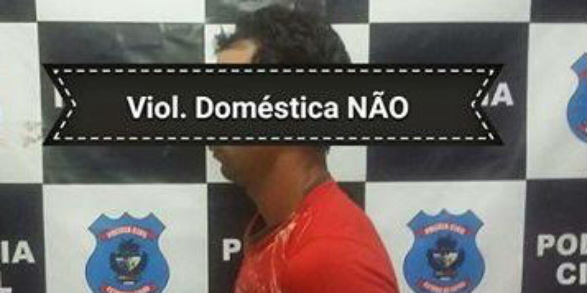 Em Valparaíso, suspeito de violência doméstica é preso pela Polícia Civil