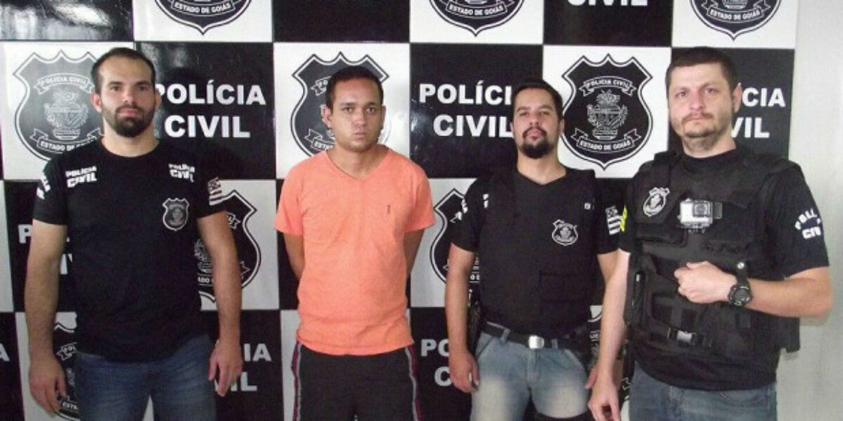 Suspeito de latrocínio ocorrido em Cristalina é preso em MG