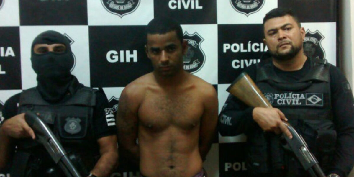GIH de Águas Lindas prende homicida mais procurado do ano