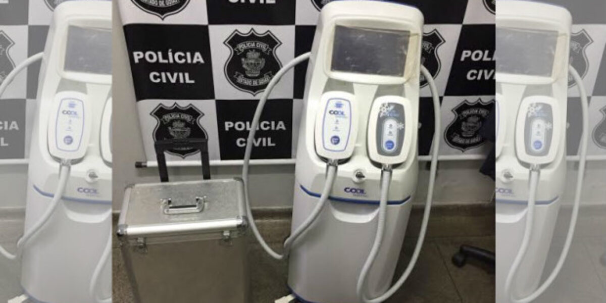 Médico é preso em Goiânia por utilizar equipamento roubado em Itumbiara