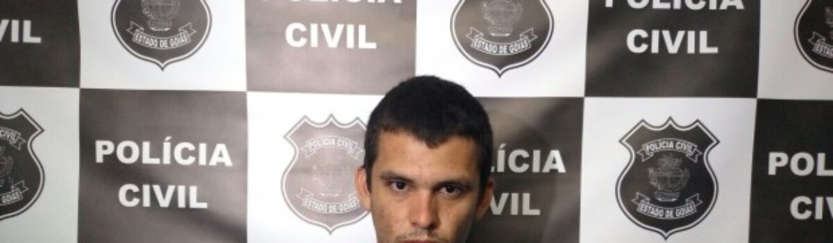 Foragido acusado de homicídio é recapturado em Caldas Novas