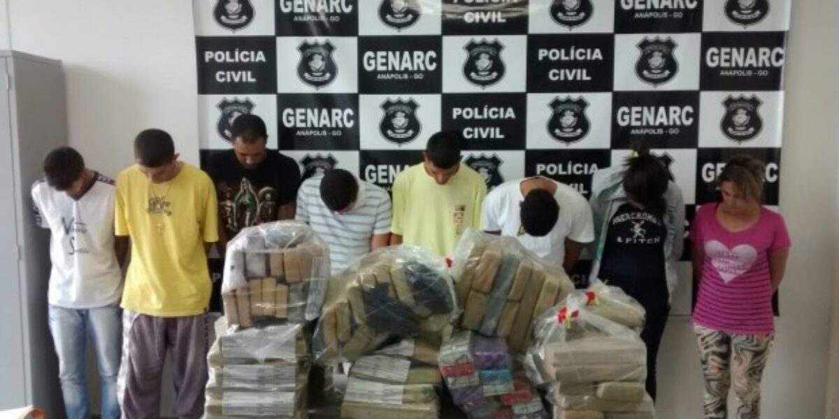 Operação “Cela 21” desmantela grupo de traficantes em Anápolis
