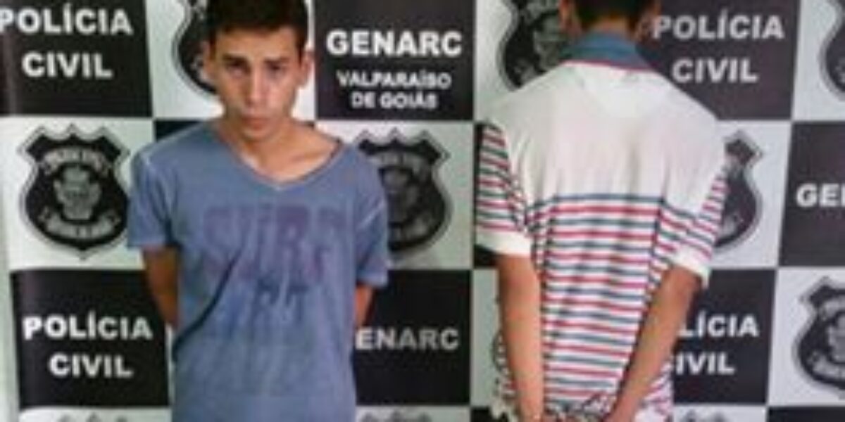 Genarc de Valparaíso de Goiás prende mais um traficante de drogas