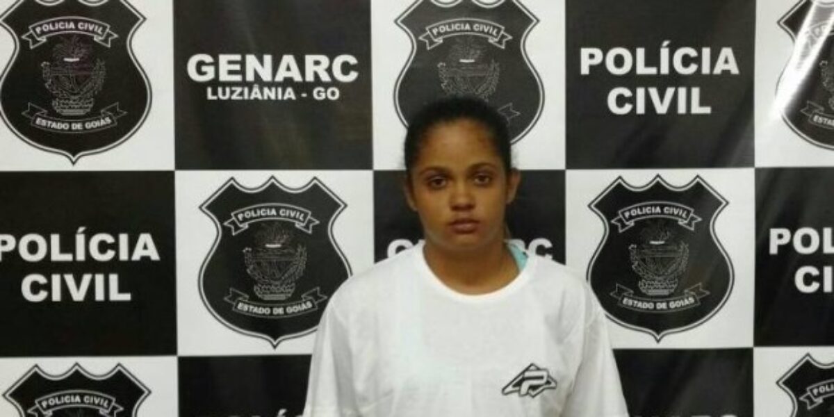 Genarc prende suspeita de tráfico de drogas em Luziânia