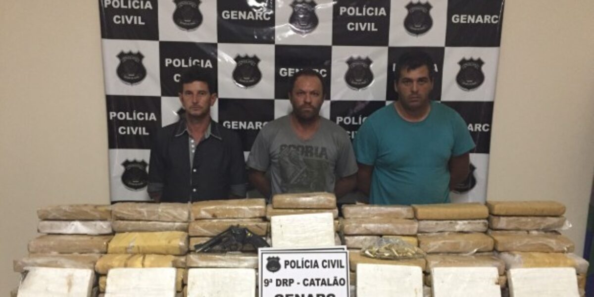 Genarc de Catalão realiza maior apreensão de drogas em 10 anos