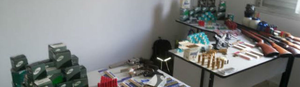 Operação em Corumbaíba apreende cerca de 8 mil munições