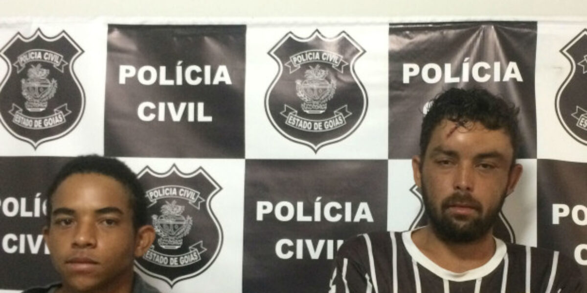 Dupla suspeita de furto é presa em Piracanjuba