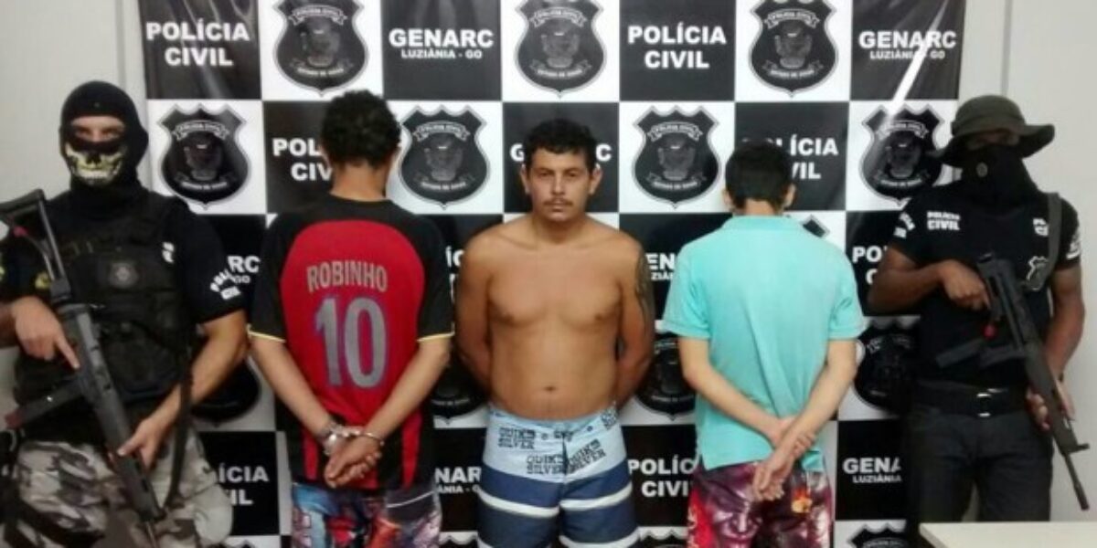 GIH/Genarc de Luziânia desencadeia operação e prende autor de roubo