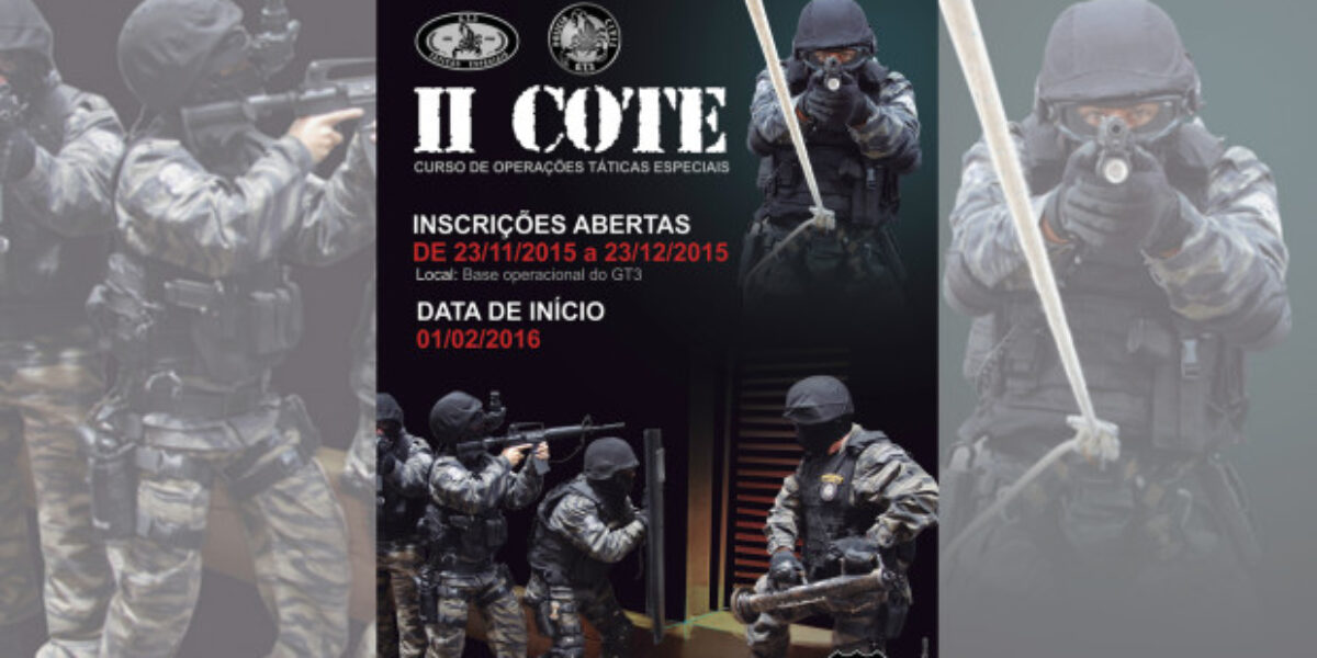 GT3 divulga horário e locais de prova do COTE/2015