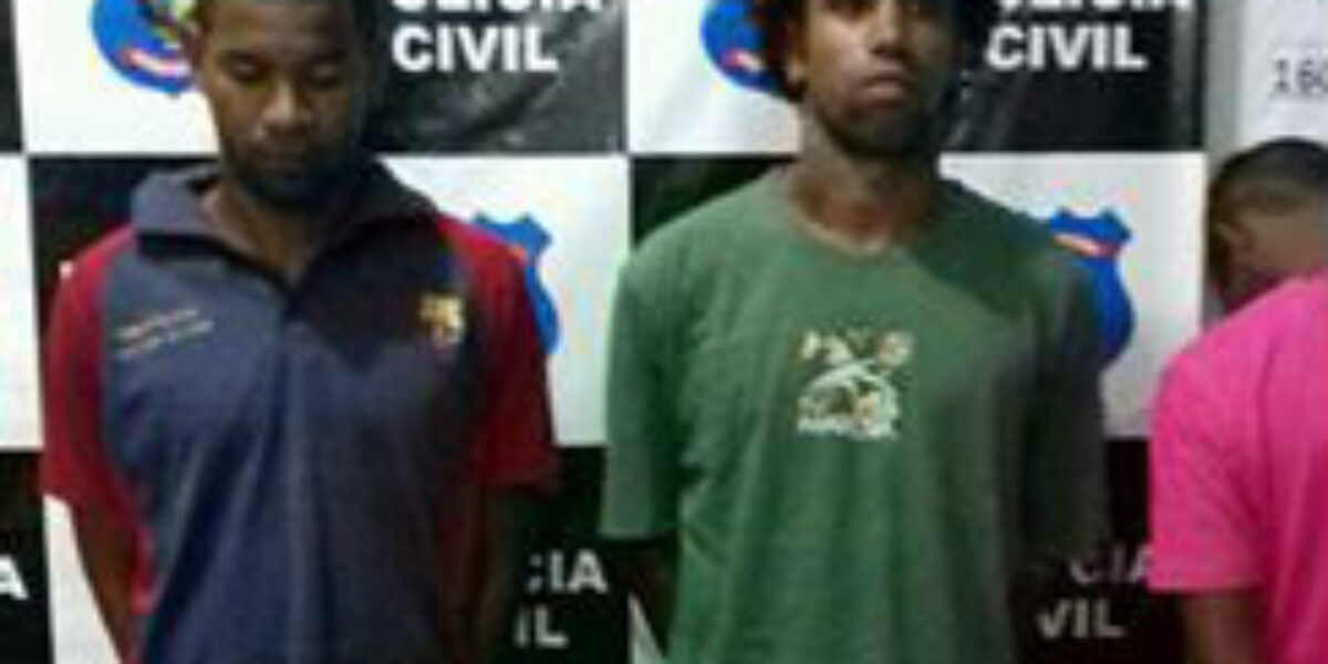 Operação da Polícia Civil leva três para cadeia em Valparaíso