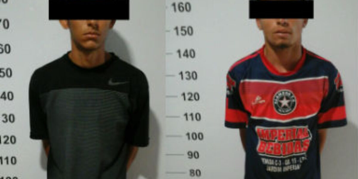 Suspeitos de roubo de veículo são presos em Goianira