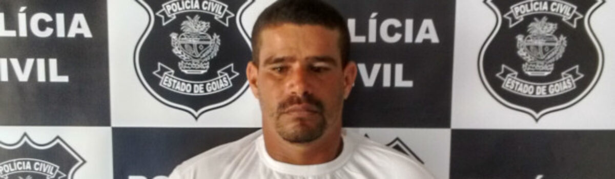 Acusado de homicídio é preso pelo Caop de Anápolis