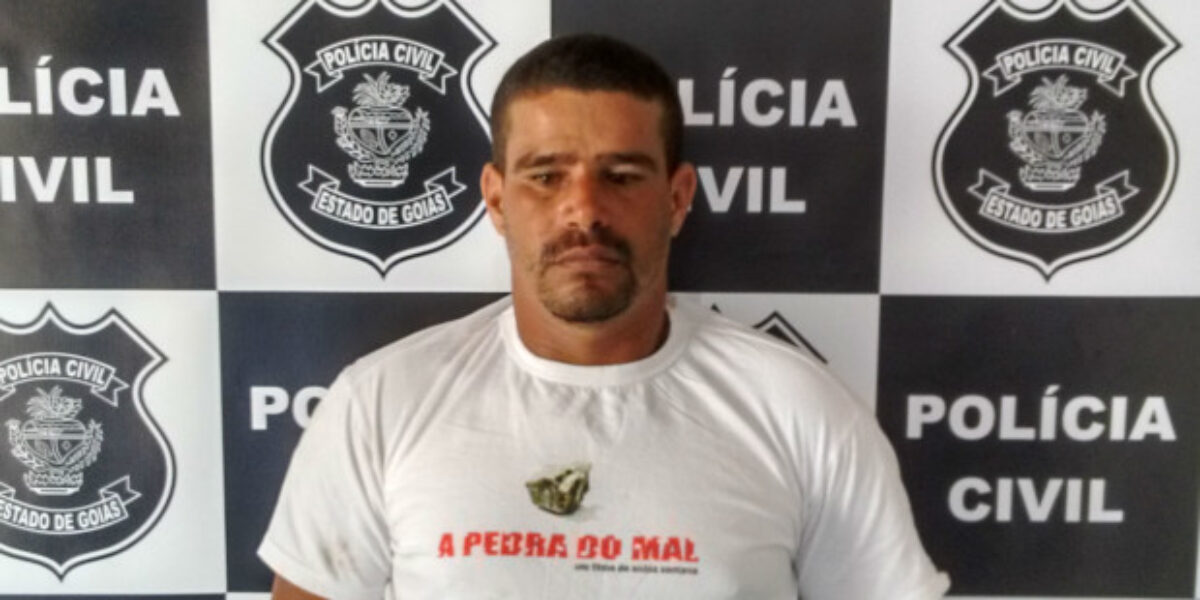 Acusado de homicídio é preso pelo Caop de Anápolis