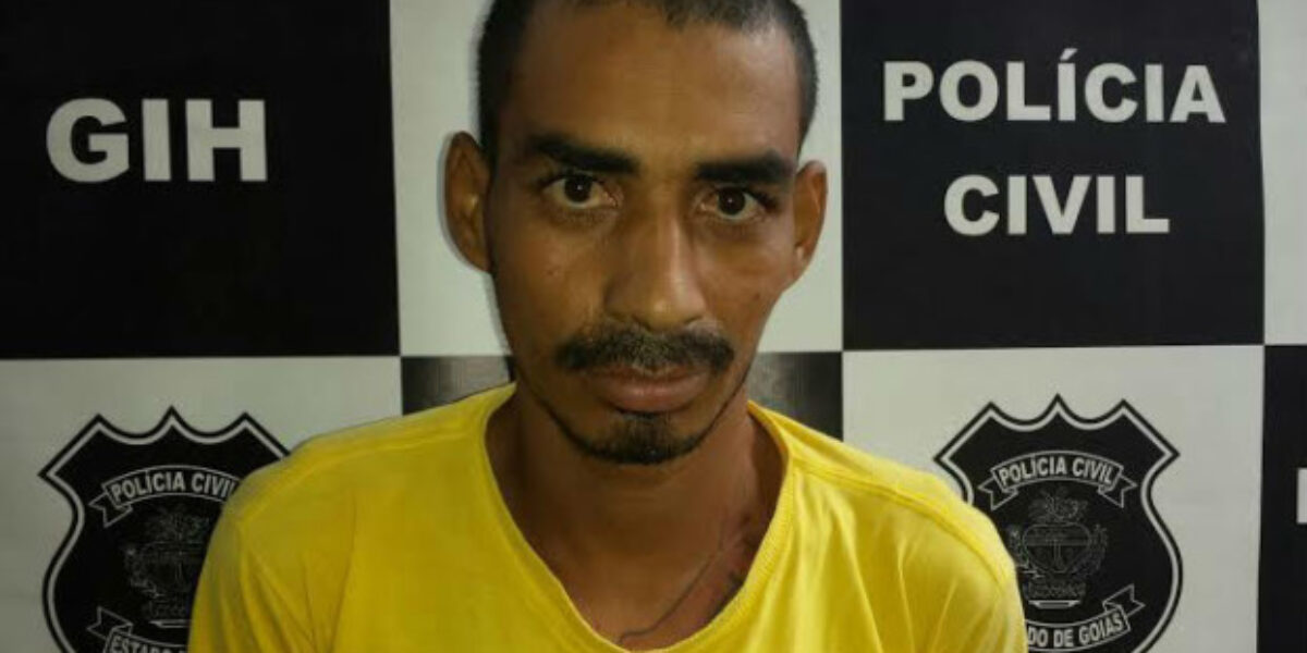 Suspeito de matar três pessoas em seis dias é preso em Trindade