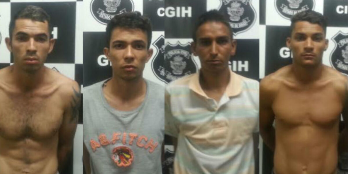 GIH de Senador Canedo prende grupo que matou vigilante de carros