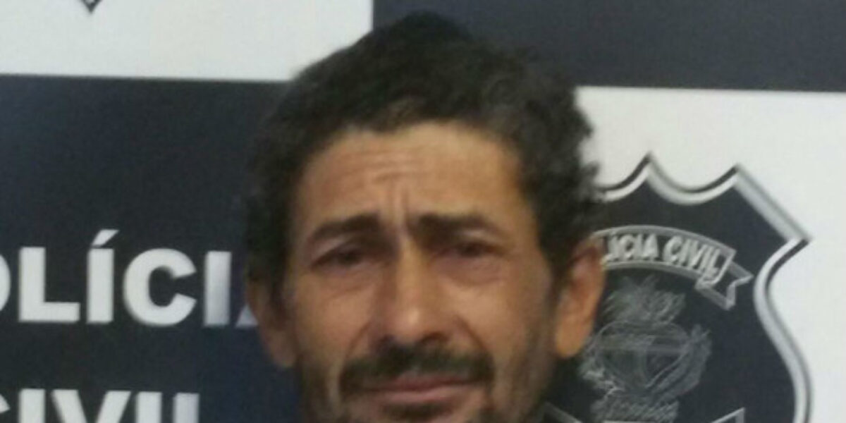 Homem que matou conhecido a pauladas é preso em Morrinhos