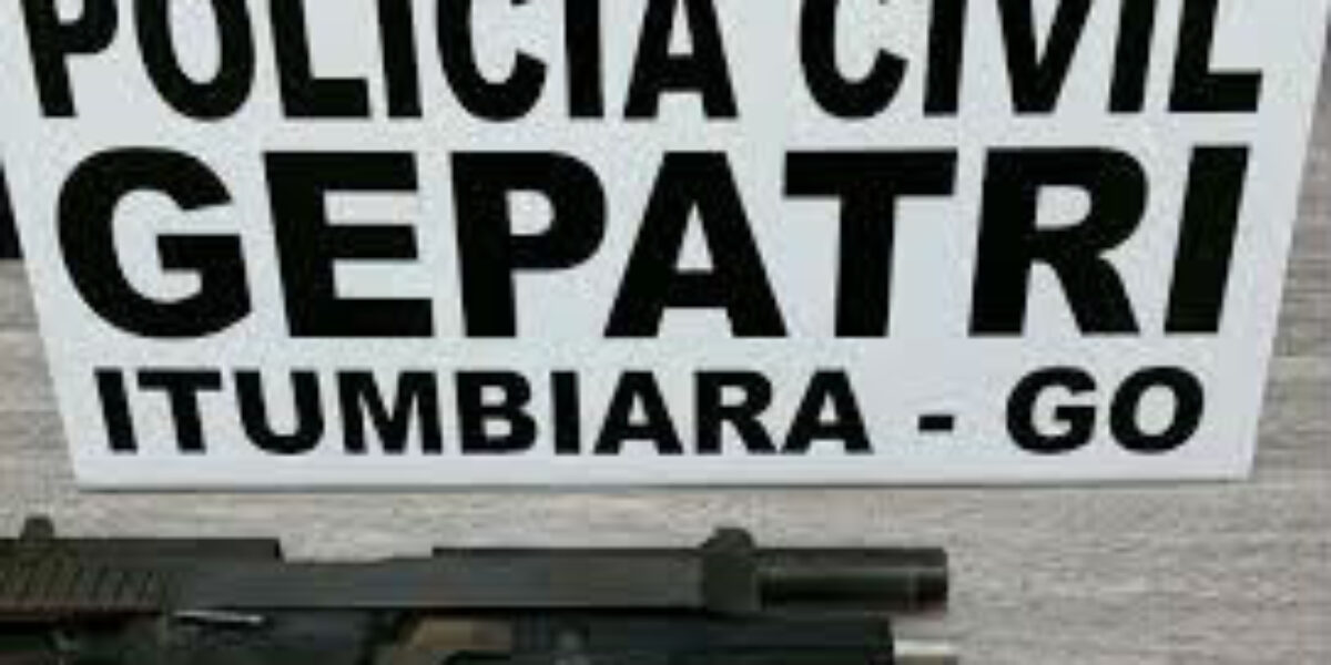 Gepatri desarticula associação criminosa e recupera arma roubada de policial civil