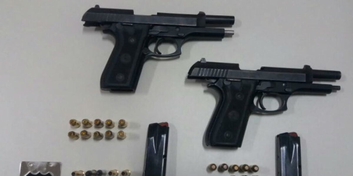 1º DP de Formosa retira armas de uso restrito de circulação