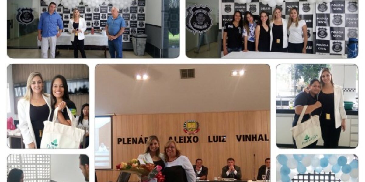 Delegada Poliana Bergamo recebe homenagem por “Dia da Mulher”