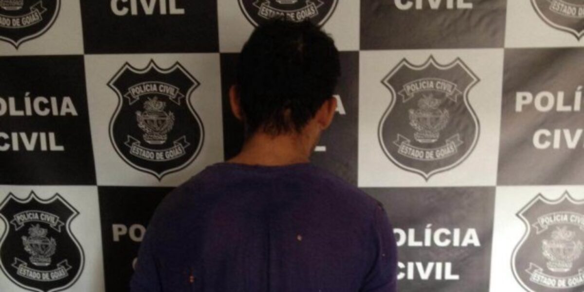 Suspeito de abusar da enteada de sete anos é preso em Pontalina