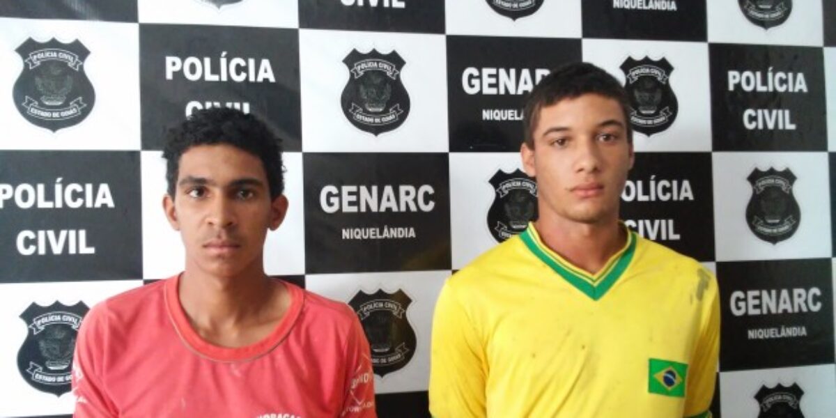 Em Niquelândia, dupla é presa por posse de arma de fogo