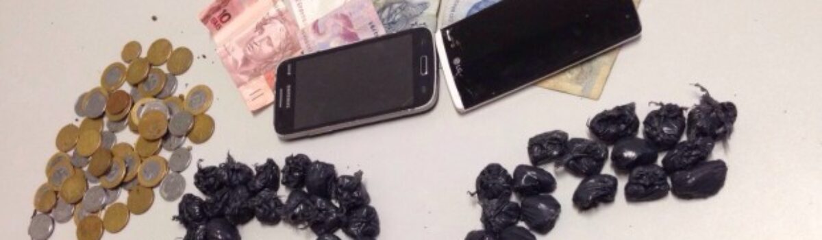 Policia Civil indicia traficante preso com 80 “dolinhas” de maconha