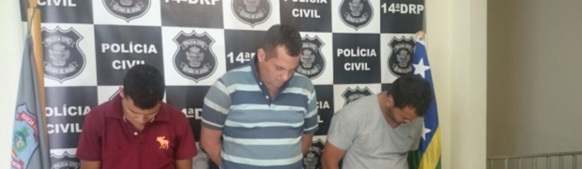 Jataí: Preso trio especializado em roubo de camionetes