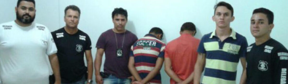 Menores suspeitos de homicídio são apreendidos em Itapaci