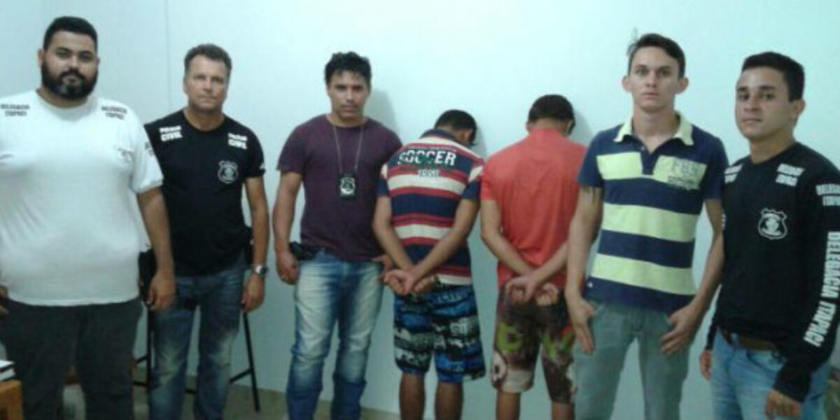 Menores suspeitos de homicídio são apreendidos em Itapaci