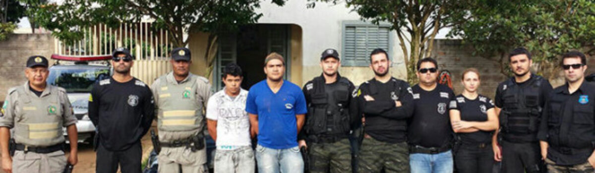 Operação contra tráfico de drogas prende suspeitos em Portelândia
