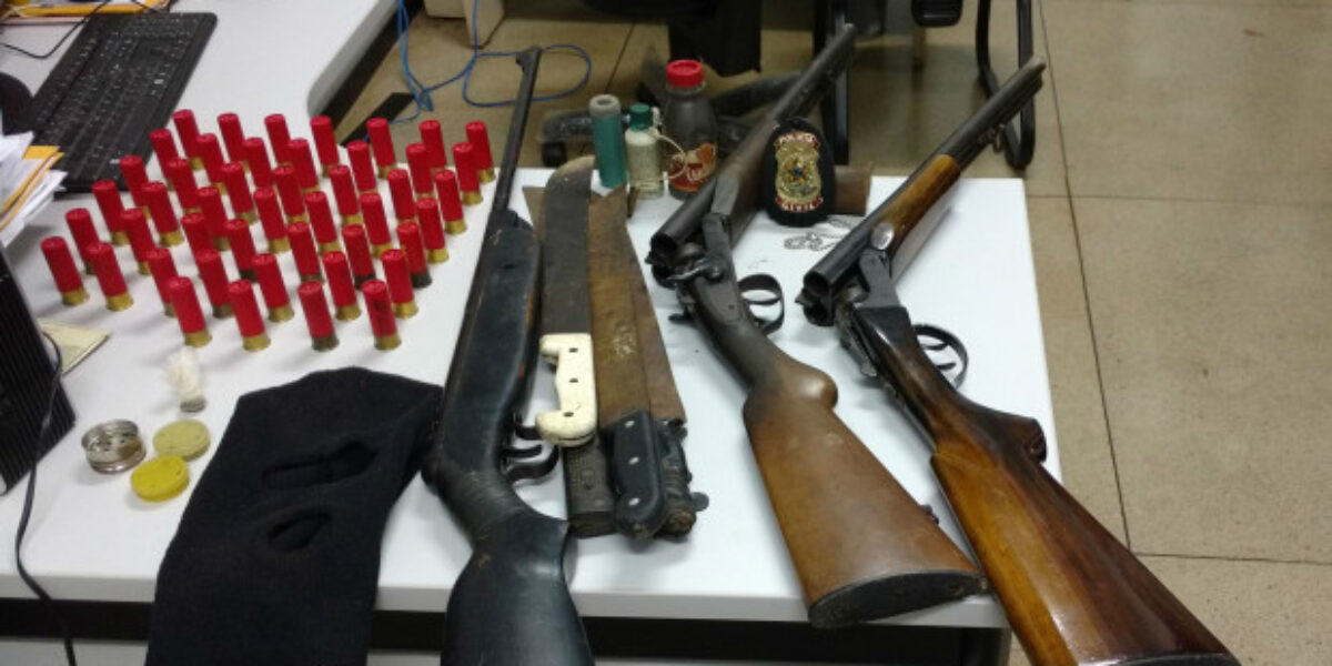 Santo Antônio do Descoberto: Polícia Civil prende quadrilha de roubo a fazendas